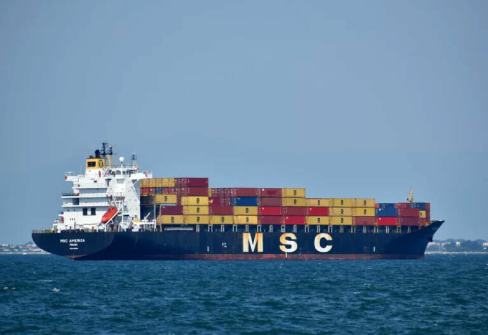 Enkelt corona-tilfælde sender MSC-skib i karantæne