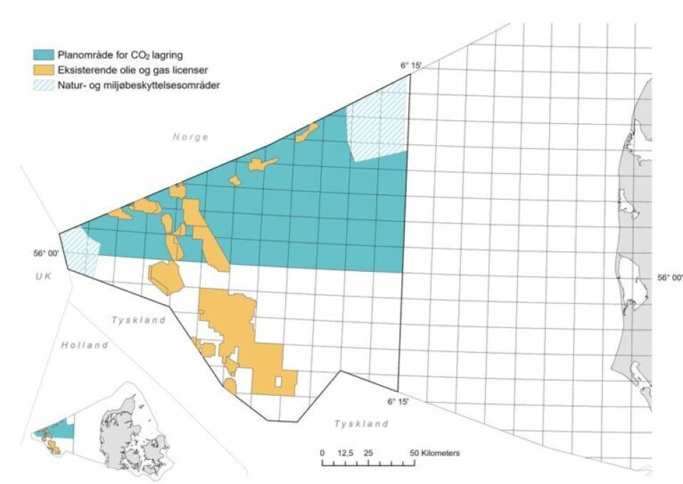 Opdaterer udbudsmateriale for udbuddet om lagring af CO2 Opdaterer udbudsmateriale for udbuddet om lagring af CO2