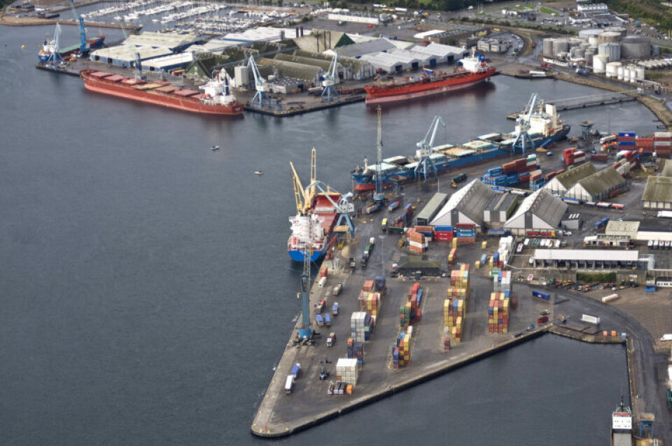Fredericia Havn er knudepunkt for import af CO2 og tøris Fredericia Havn er knudepunkt for import af CO2 og tøris