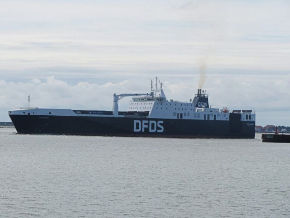 DFDS’s fragtmængder i stigning DFDS’s fragtmængder i stigning