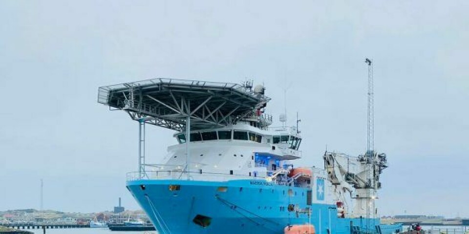 Maersk Forza. Foto: Hvide Sande Shipyard