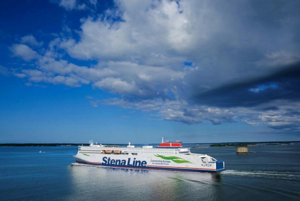 Flotte billeder: Stena Lines største E-Flex-færge sat i drift