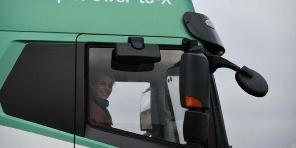 Transportminister Trine Bramsen på besøg i forbindelse med kick-off-mødet på Aalborg Havn. Foto: Port of Aalborg