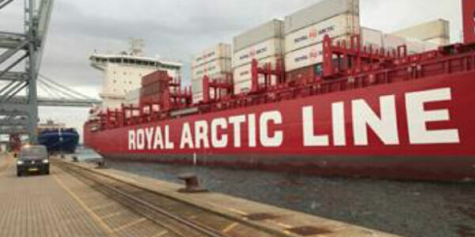 Royal Arctic Line. Arkivfoto: Aarhus Havn