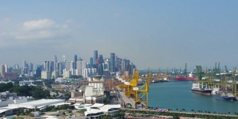 Maritime medarbejdere får tidlig coronavaccine i Singapore Singapore-Harbour-768x432-1