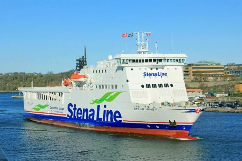 Stena Line indsætter tredje færge mellem Danmark og Sverige