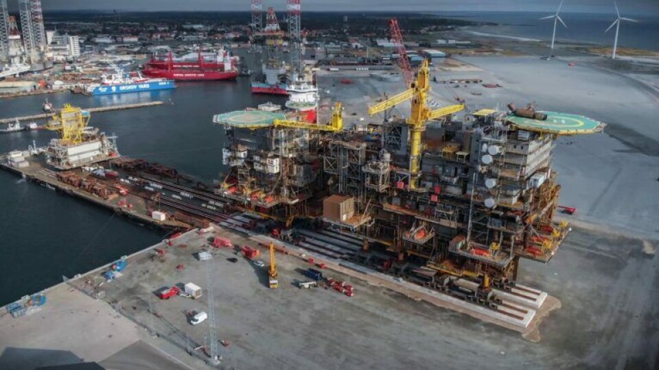 Gamle Tyra-platforme er historie – Hele 98,5 procent er genbrugt Gamle Tyra-platforme er historie – Hele 98,5 procent er genbrugt