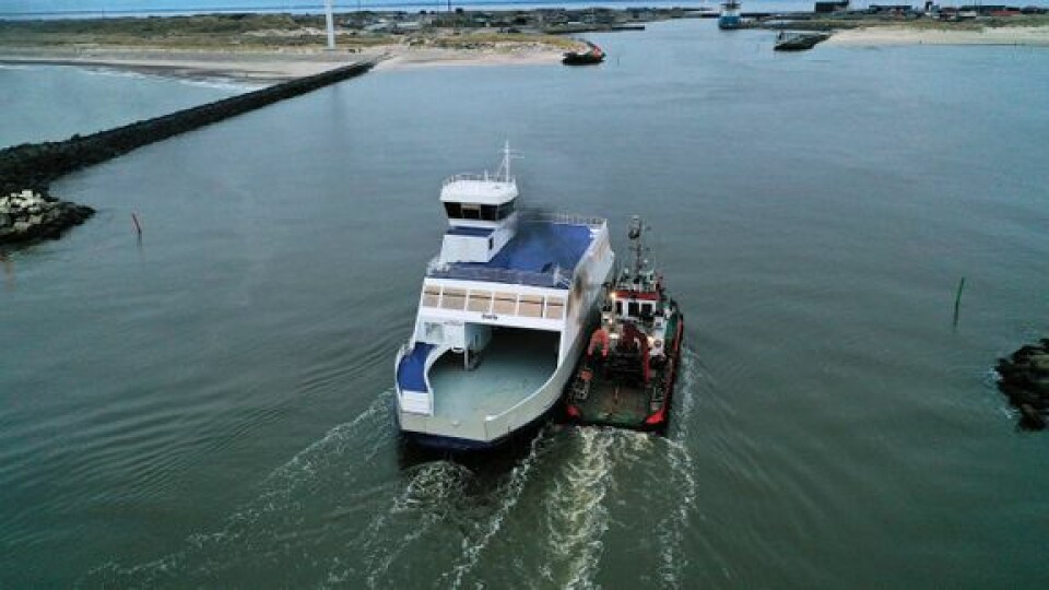 Molslinjen taget som gidsel i Suez-tvist Molslinjen taget som gidsel i Suez-tvist