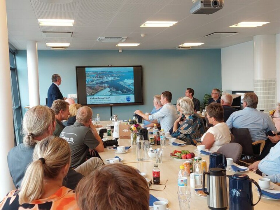 Grøn skibsfart til debat på Kalundborg Havn Grøn skibsfart til debat på Kalundborg Havn