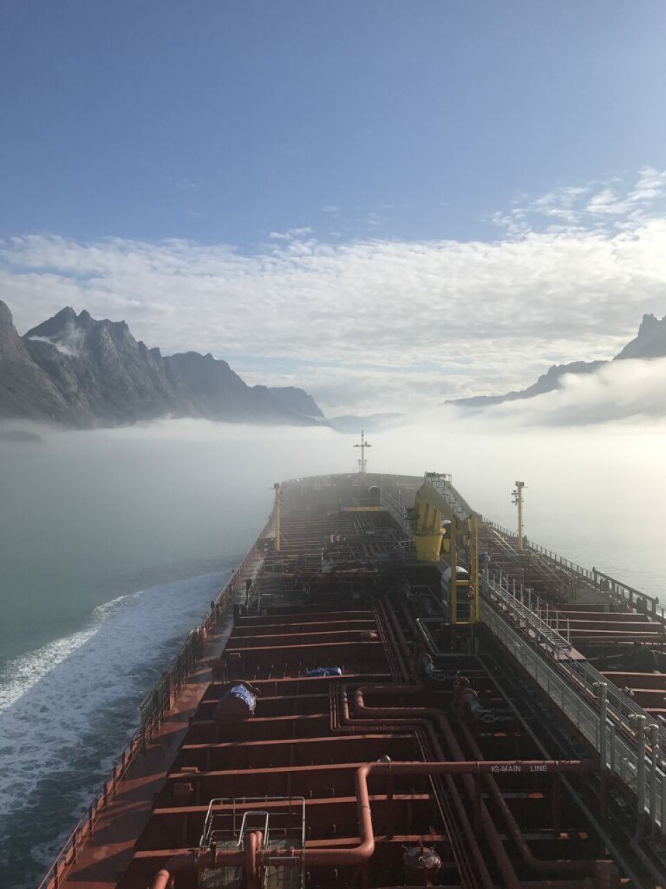 Fortsat krydstogtstop får Greenland Pilot til at bukke under Fortsat krydstogtstop får Greenland Pilot til at bukke under
