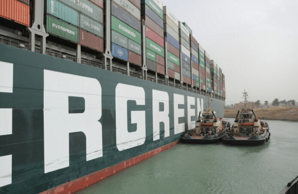 Udvidelsen af Suez-kanalen er begyndt Udvidelsen af Suez-kanalen er begyndt