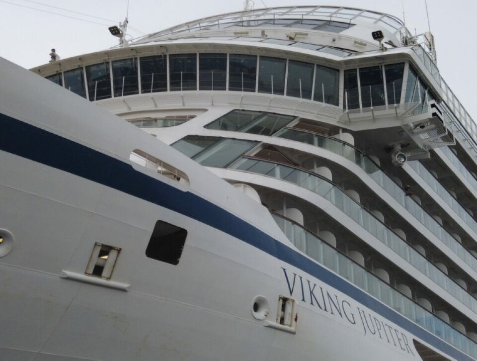 Se de flotte billeder: Viking Jupiter på besøg i Aalborg Havn