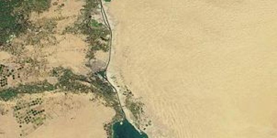 Åh nej, ikke igen! Endnu et uheld på Suez-kanalen SuezCanal-EO