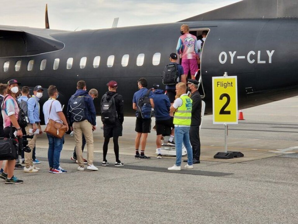 Sådan bidrog shippingkoncern til logistikken ved Tour de France i Danmark Sådan bidrog shippingkoncern til logistikken ved Tour de France i Danmark