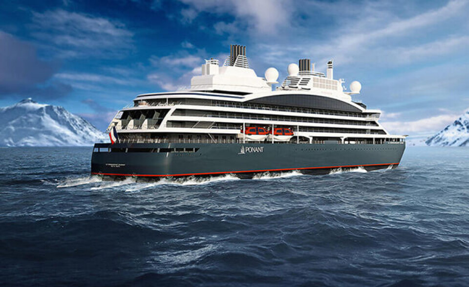 Vard Shipyard leverer verdens første hybrid-krydstogtskib Vard Shipyard leverer verdens første hybrid-krydstogtskib