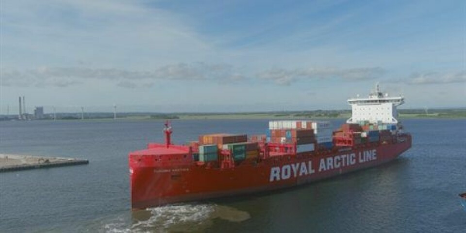 Organisation anerkender, at RAL overholder alle regler, men kritiserer rederiets brug af scrubbere. Foto: Royal Arctic Line