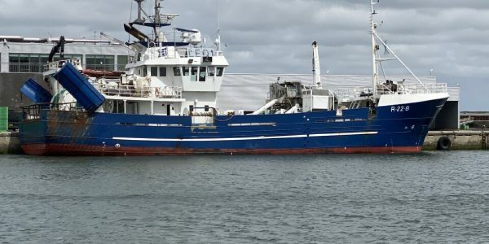 R-22-B Håflu er et hak grønnere end tidligere på året, efter hele maskinrummet er udskiftet og After Treatment Systemer er installeret på hovedmotoren og generatoranlæggene.Foto: Thyborøn Skibs- & Motor