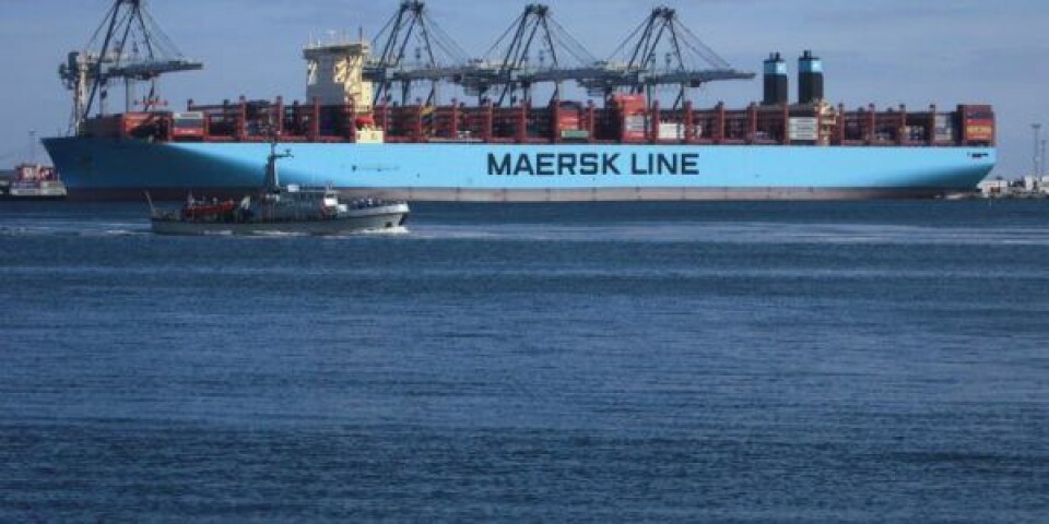 Brand i motorrummet på Mærsk-skib Munich-Maersk-Aarhus-2-768x576