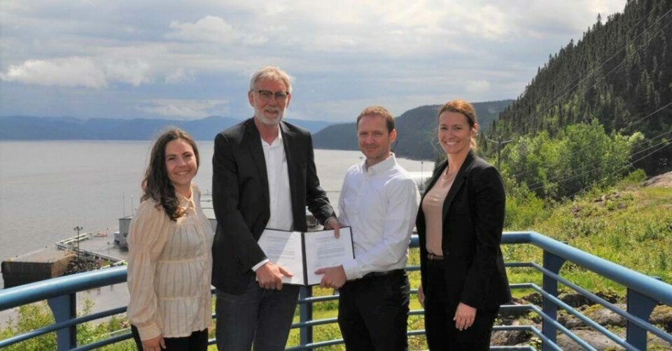 Den nye samarbejdsaftale blev officielt underskrevet ved et besøg i Saguenay d. 13. juni, hvor repræsentanter fra begge havne var til stede.