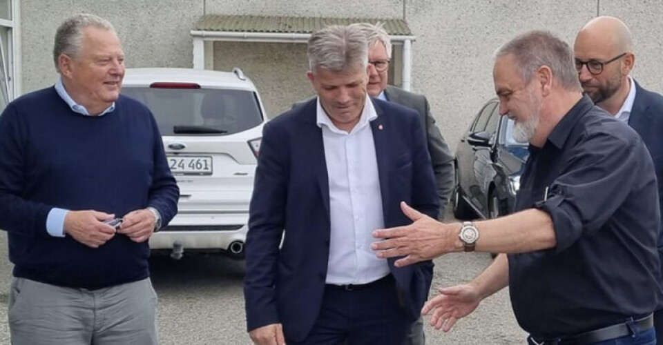 Prominent besøg på Danmarks norske havn Prominent besøg på Danmarks norske havn