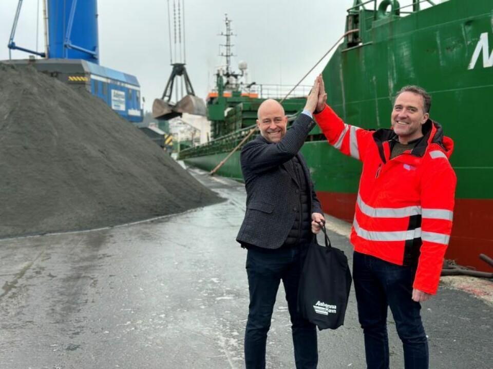 Ny rekord på sønderjysk havn: Over to millioner tons gods over kaj
