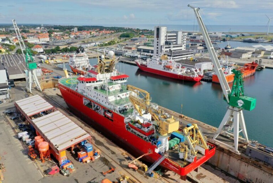 To ekstraordinære skibe på Orskov Yard To ekstraordinære skibe på Orskov Yard