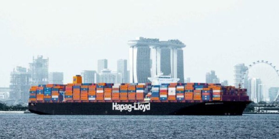 Hapag-Lloyd bestiller motorkraft hos MAN HL_Antwerpen-Express_Singapore-768x512