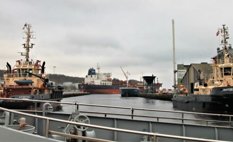 Corona gav travlhed på sønderjysk havn Corona gav travlhed på sønderjysk havn