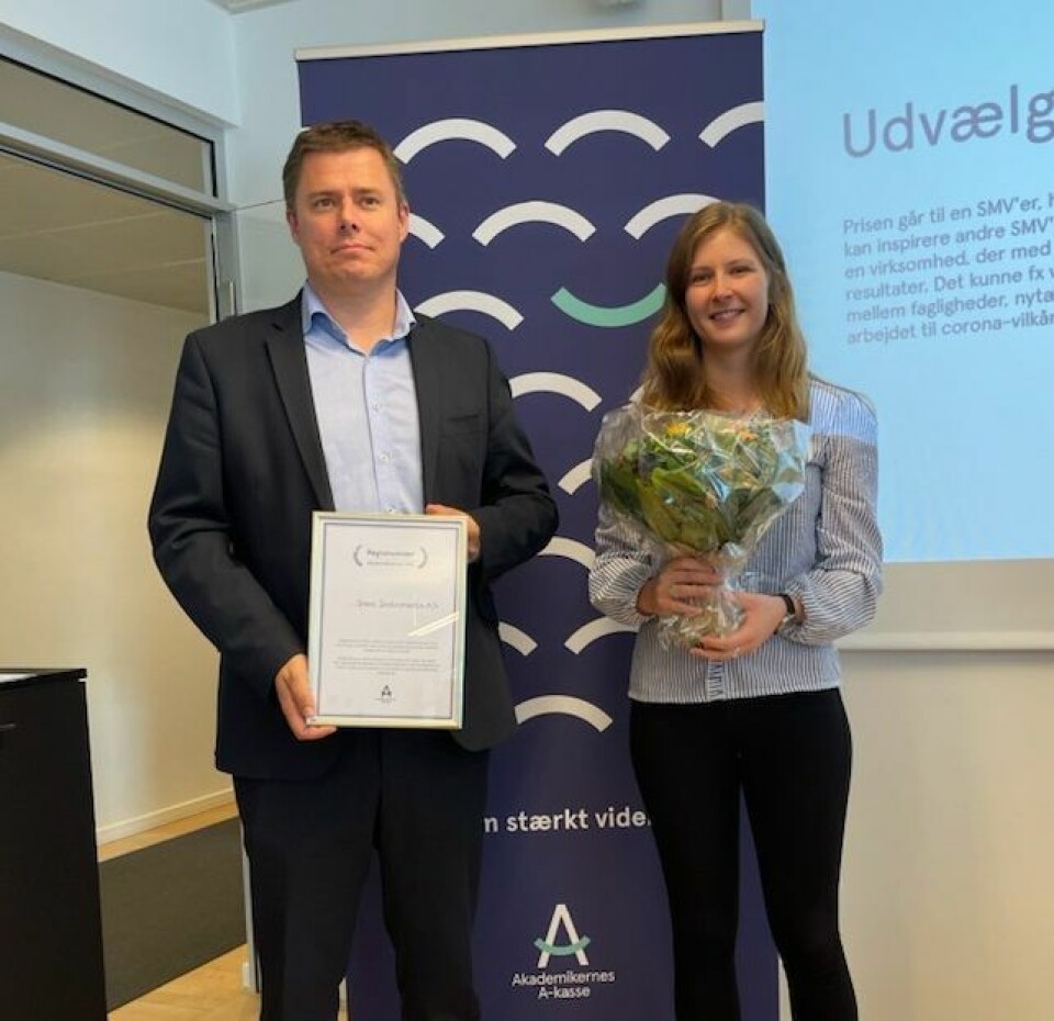 Akademikerprisen: Maritim virksomhed vinder regionsfinale Akademikerprisen: Maritim virksomhed vinder regionsfinale