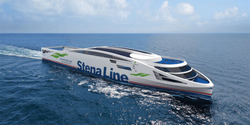 Færgerederi øger tempoet og sætter nye emissions-mål Foto-Stena-Line