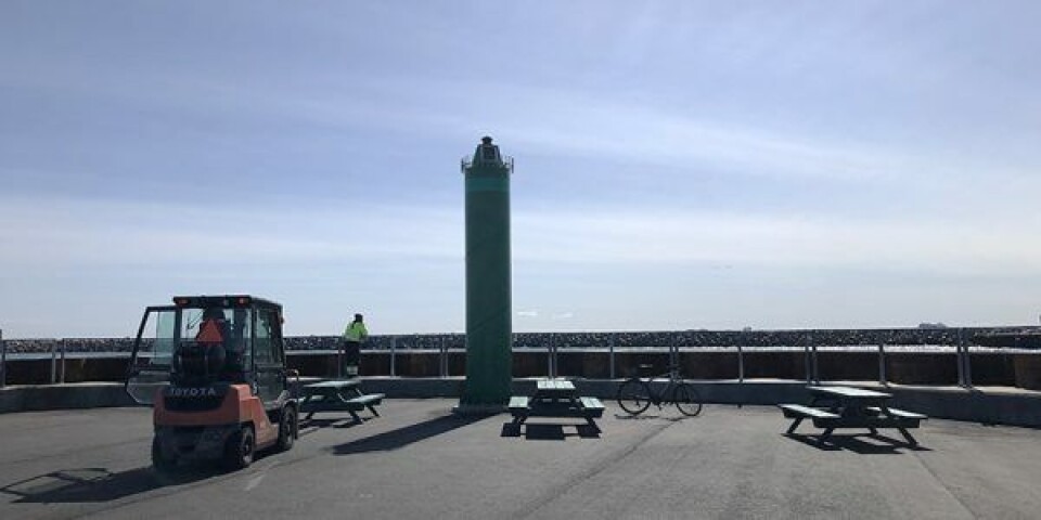 Gamle fisketrawl hjælper til CO2-reduktion i Skagen. Foto: Skagen Havn