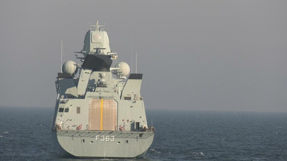Smukke fotos: Her øver Niels Juel med britisk fregat