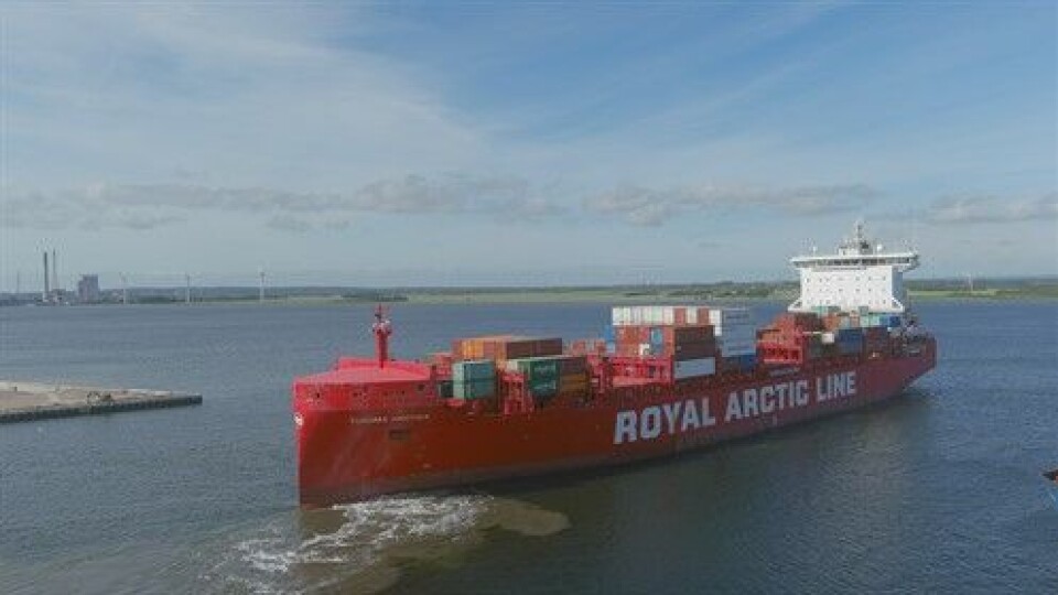 Se billederne: Sådan sagde Royal Arctic Line farvel og tak til Aalborg Se billederne: Sådan sagde Royal Arctic Line farvel og tak til Aalborg