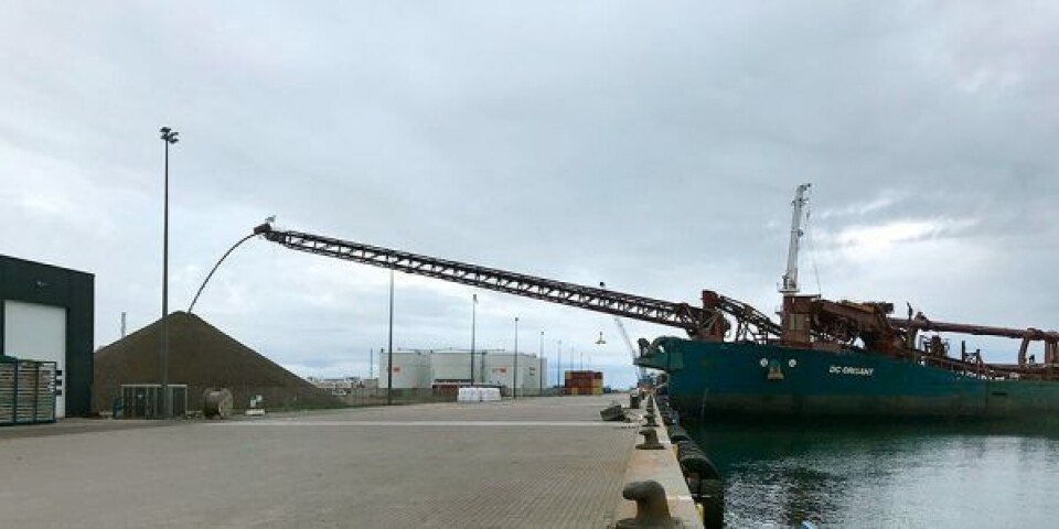 Betonvirksomhed øger aktiviteter på dansk havn Foto: Skagen Havn