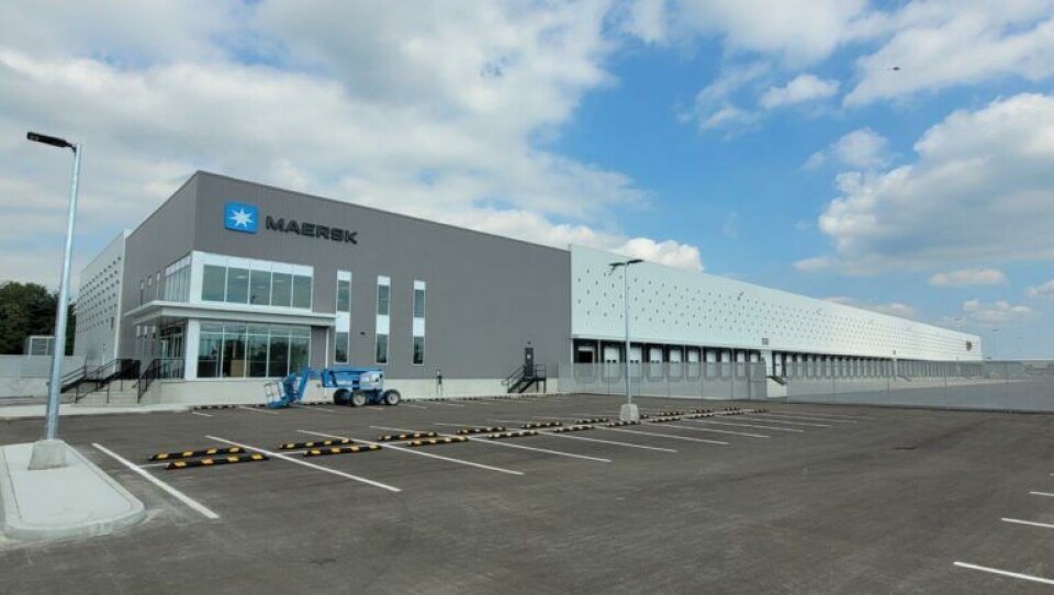 10.000 kvadratmeter: Maersk åbner gigantisk omlastningsterminal 10.000 kvadratmeter: Maersk åbner gigantisk omlastningsterminal