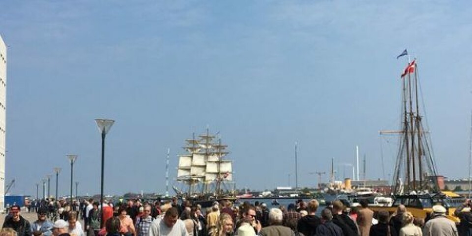 Store Vinkedag ved Amaliekaj. Foto: Stiftelsen Georg Stages Minde