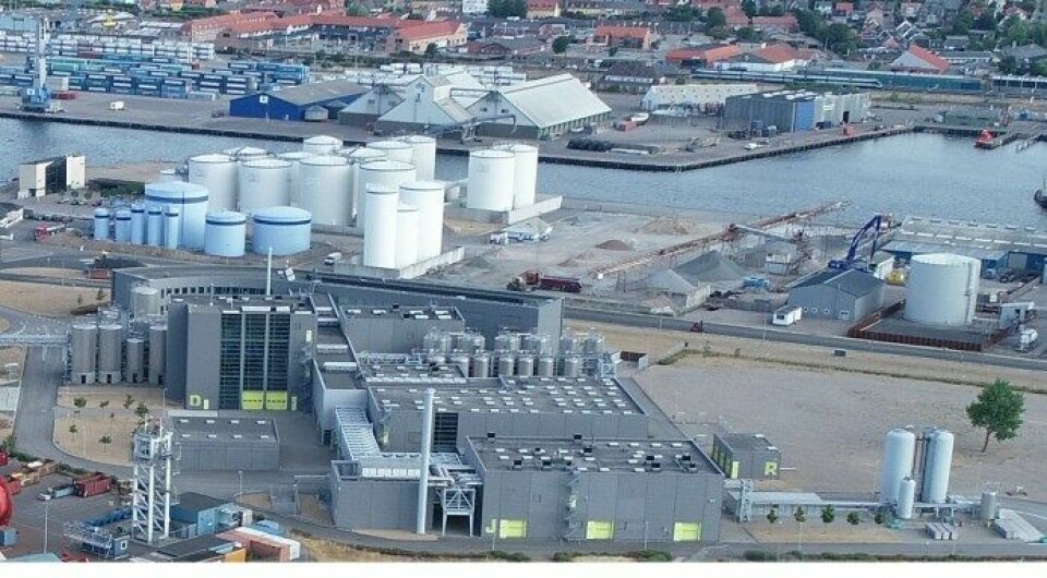 Uheld på dansk havn: 30 meter havnekaj skredet i vandet
