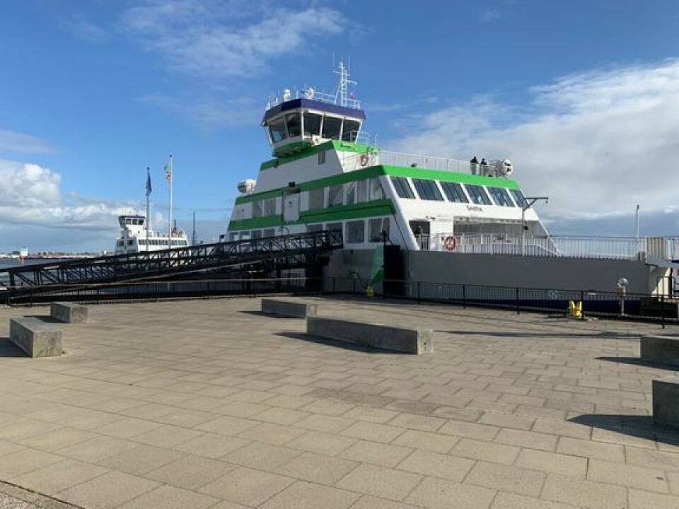Stor succes da Fanølinjen lancerede tre færger Stor succes da Fanølinjen lancerede tre færger
