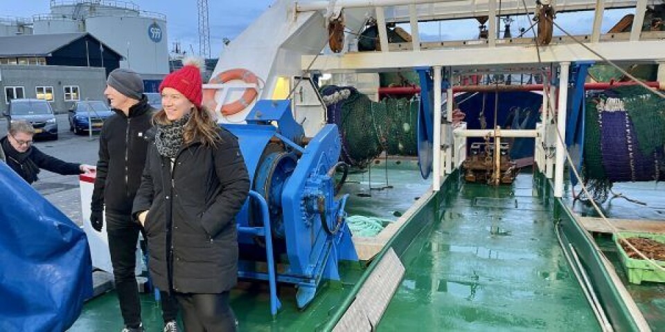 North Sea College var vært for det første ud af en række møder, som bragte deltagerne på alt fra fiskeauktion i Thyborøn til østerssafari hos Dansk Skaldyrcenter. Foto: EUC Nordvest