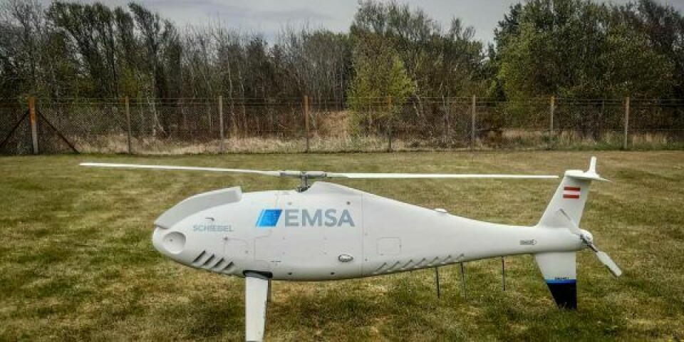 Dronen skal testes fra denne uge. Foto: Forsvaret