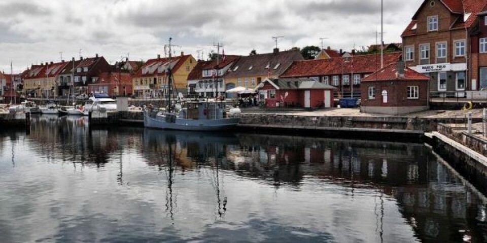 Allinge Havn. Foto: Historiske Huse