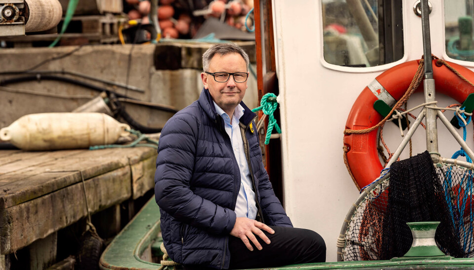 Formand for Danmarks Fiskeriforening, Svend-Erik Andersen.