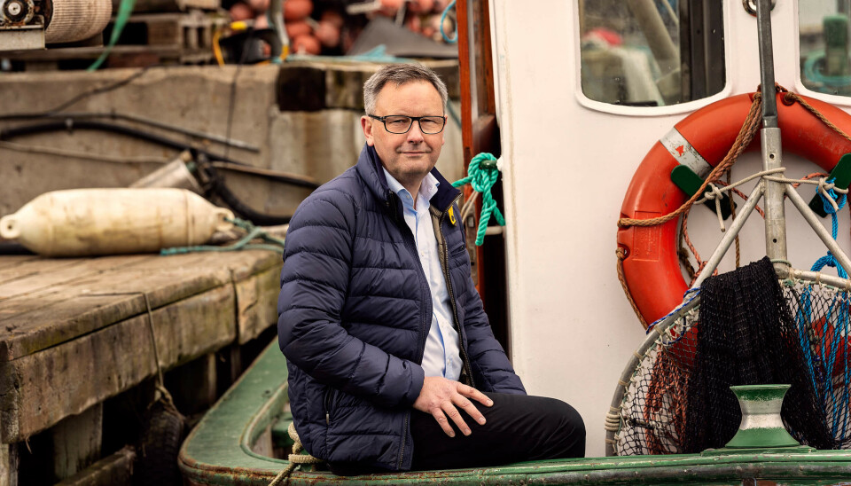 Formand for Danmarks Fiskeriforening, Svend-Erik Andersen.