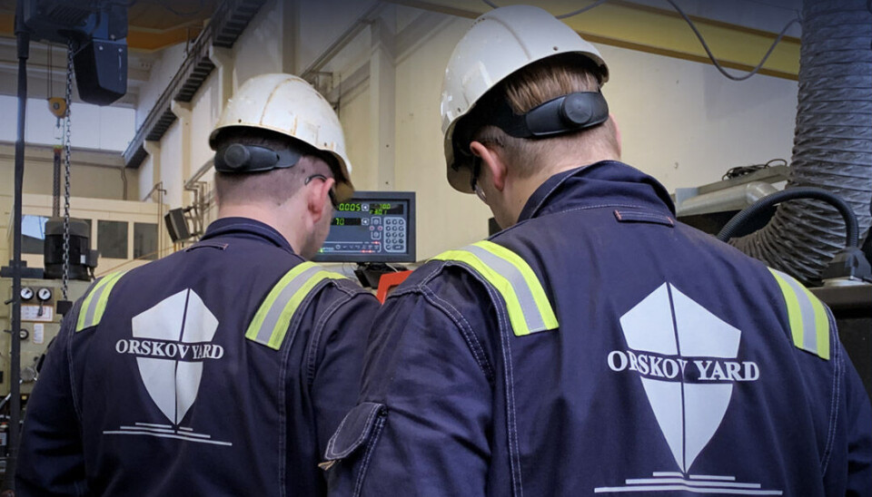 I 2023/2024 havde Orskov Yard hele 32 lærlinge ud af i alt 200 timelønnede ansatte.