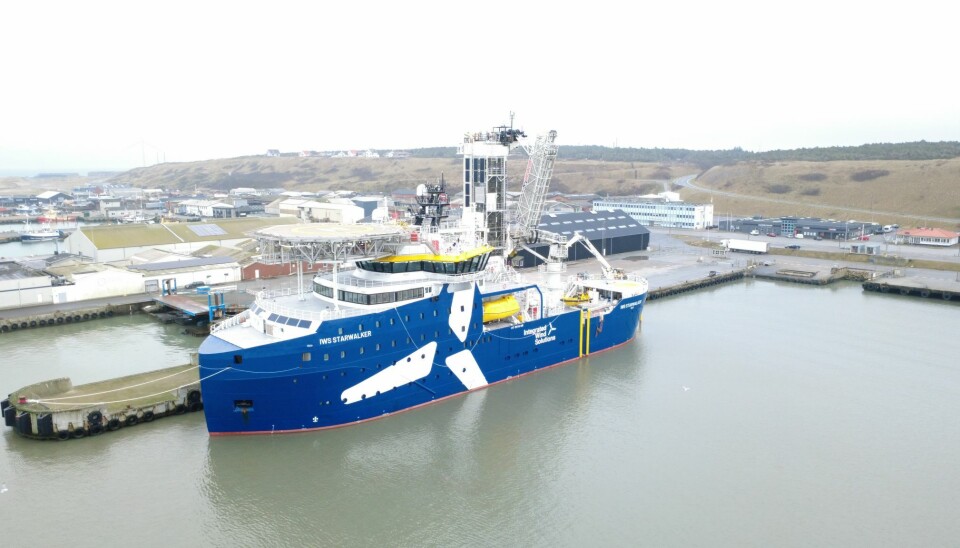 IWS Starwalker skal døbes i Hanstholm Havn onsdag den 5. februar.