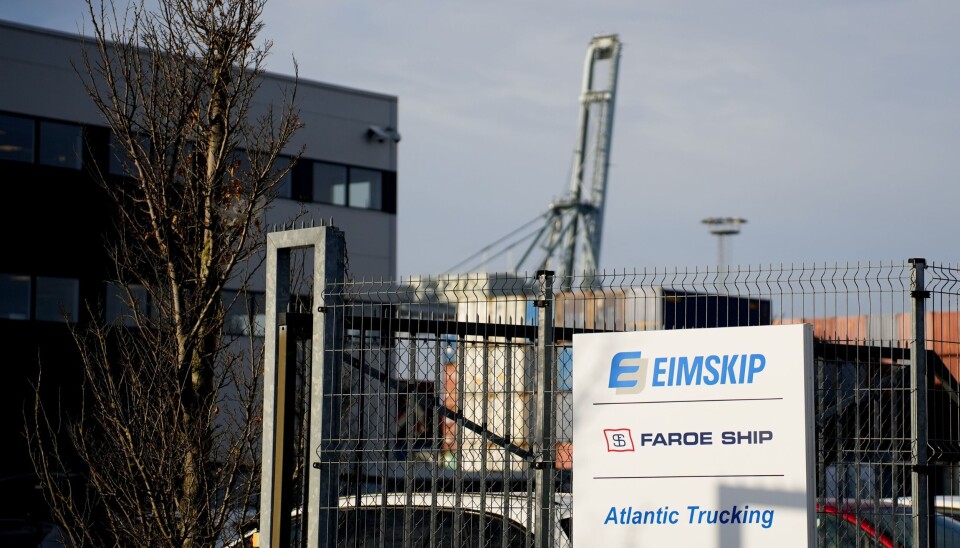 Eimskip sejler især mellem Grønland, Færøerne og Island.