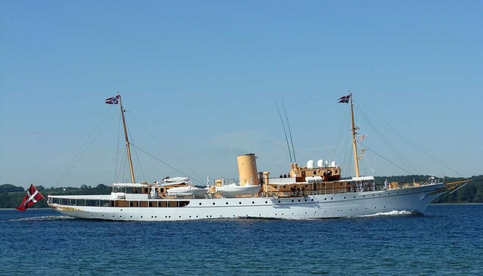 Kongeskibet Dannebrog.