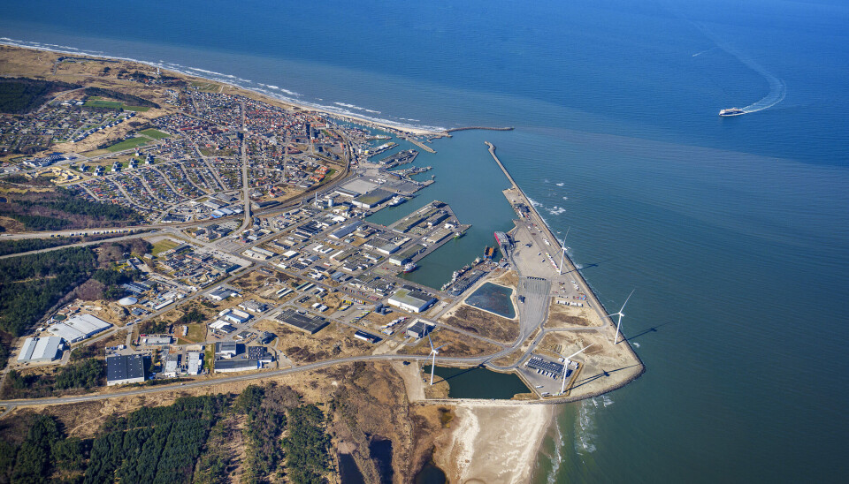 Hirtshals Havn.