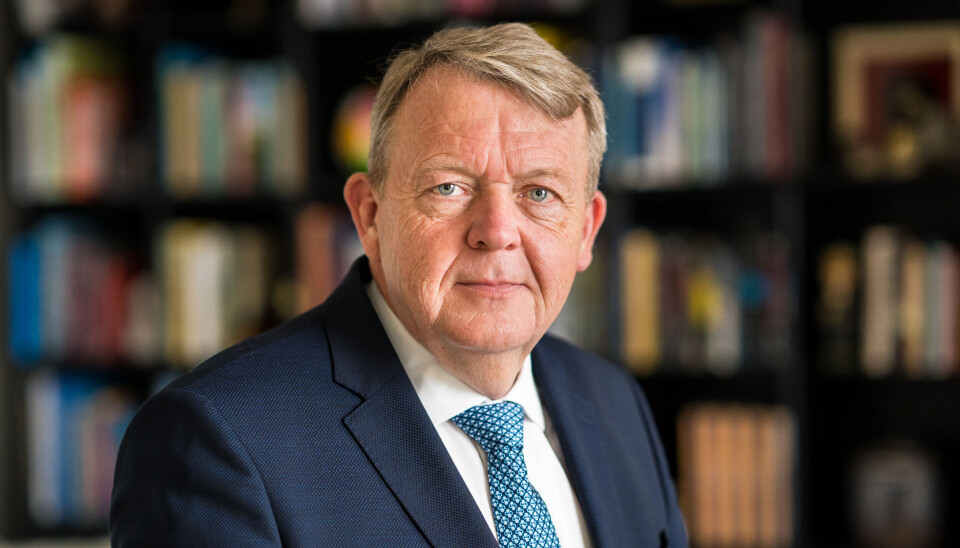 Udenrigsminister Lars Løkke Rasmussen (M).